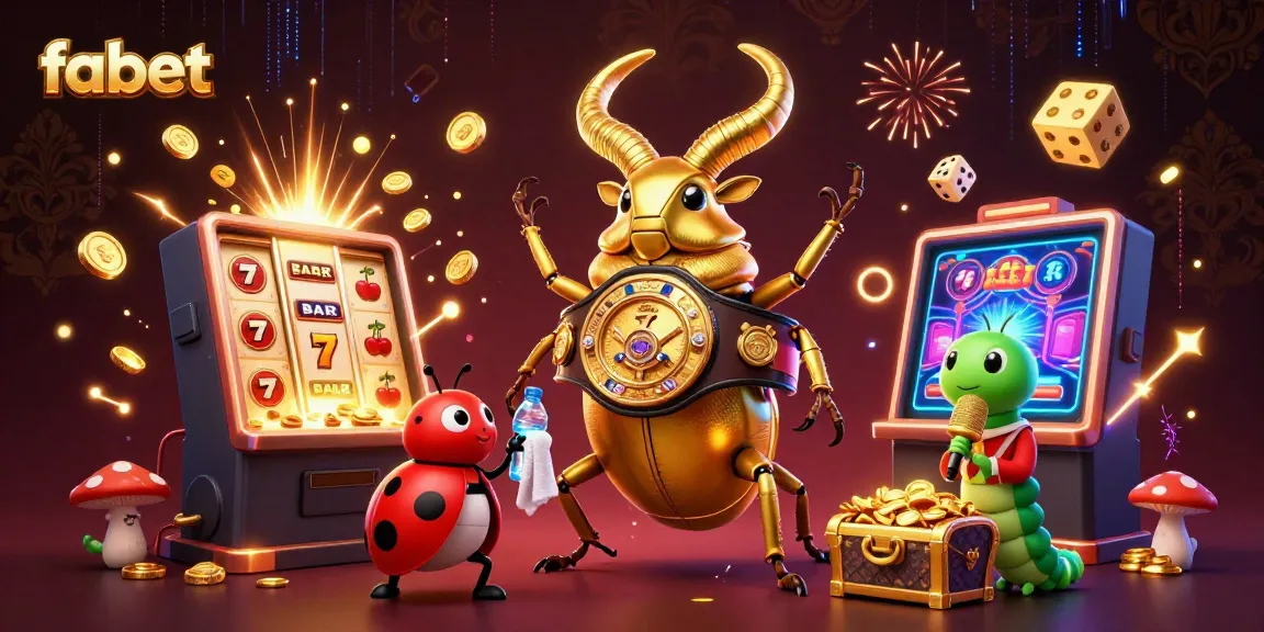 Engage in thrilling fantastical battles at fabet with colorful, vibrant casino game elements in a rich casino atmosphere.