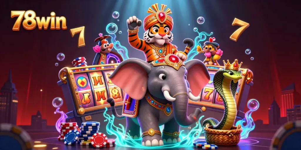 Experience the thrill of 78win with an exhilarating casino adventure featuring dazzling games and vibrant characters.