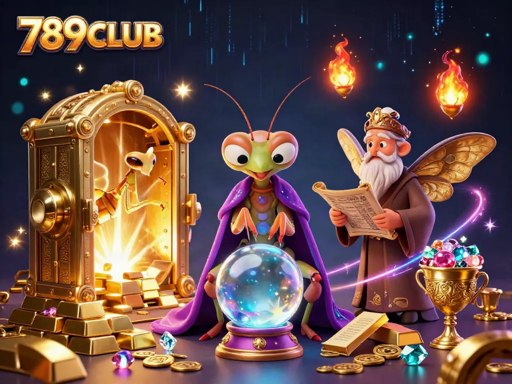 Engage in thrilling wins at 789CLUB with enchanted game elements illuminating the night.