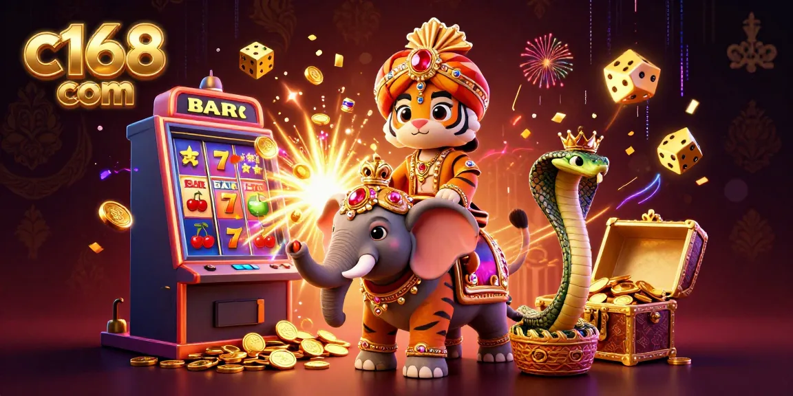 Experience thrilling jackpots and gaming action at c168 com with vibrant 3D casino visuals.