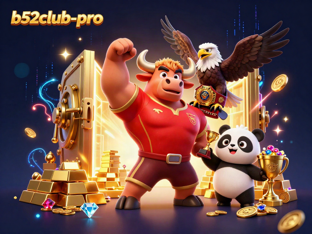 Maximize your winnings with b52club-pro's thrilling casino adventures in an epic victory scene.