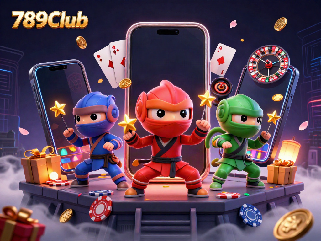 Experience the vibrant world of 789Club, where ninja chameleons blend action with casino excitement!